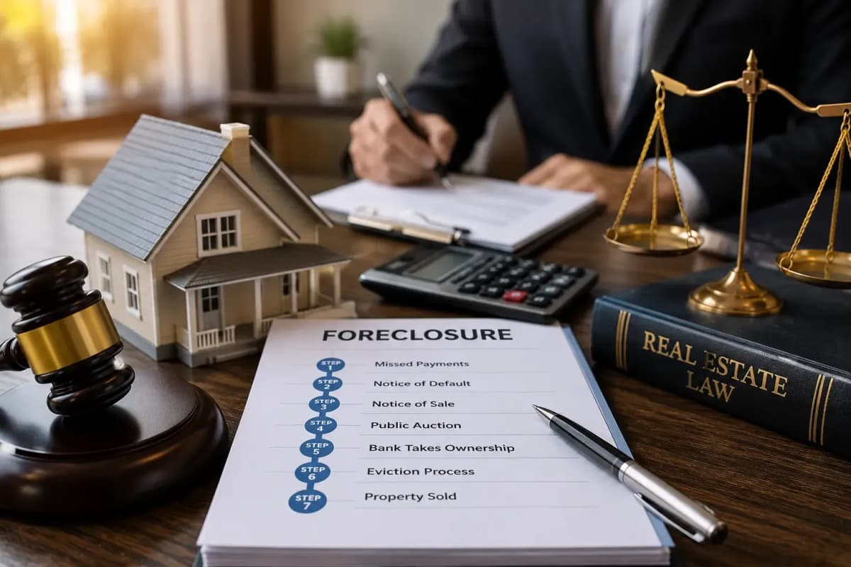 Foreclosure Process, The Complete Step by Step Guide
