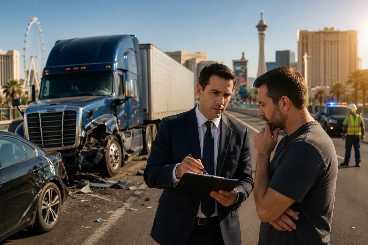 Las Vegas Truck Accident Lawyer, What You Need to Know After a Crash